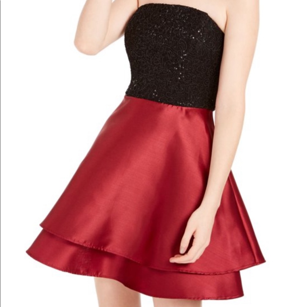 Speechless Fit & Flare Formal Occasion Dress